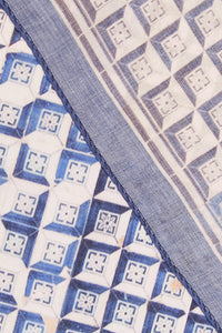 A Tale of Tiles Optical Pocket Scarf