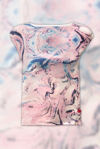 FRESS Marbled Pink Top